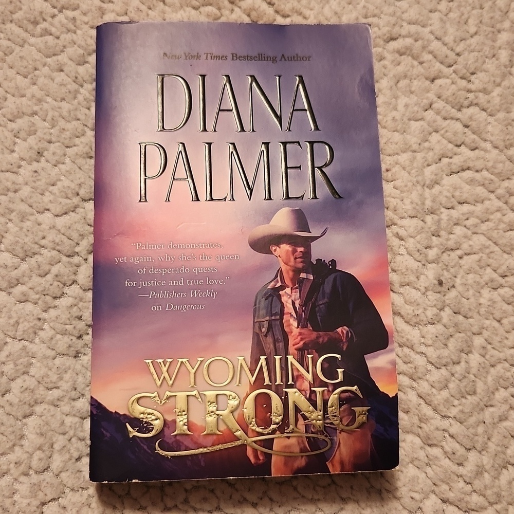 Diana Palmer Wyoming Strong best seller Western romance soft cover novel book